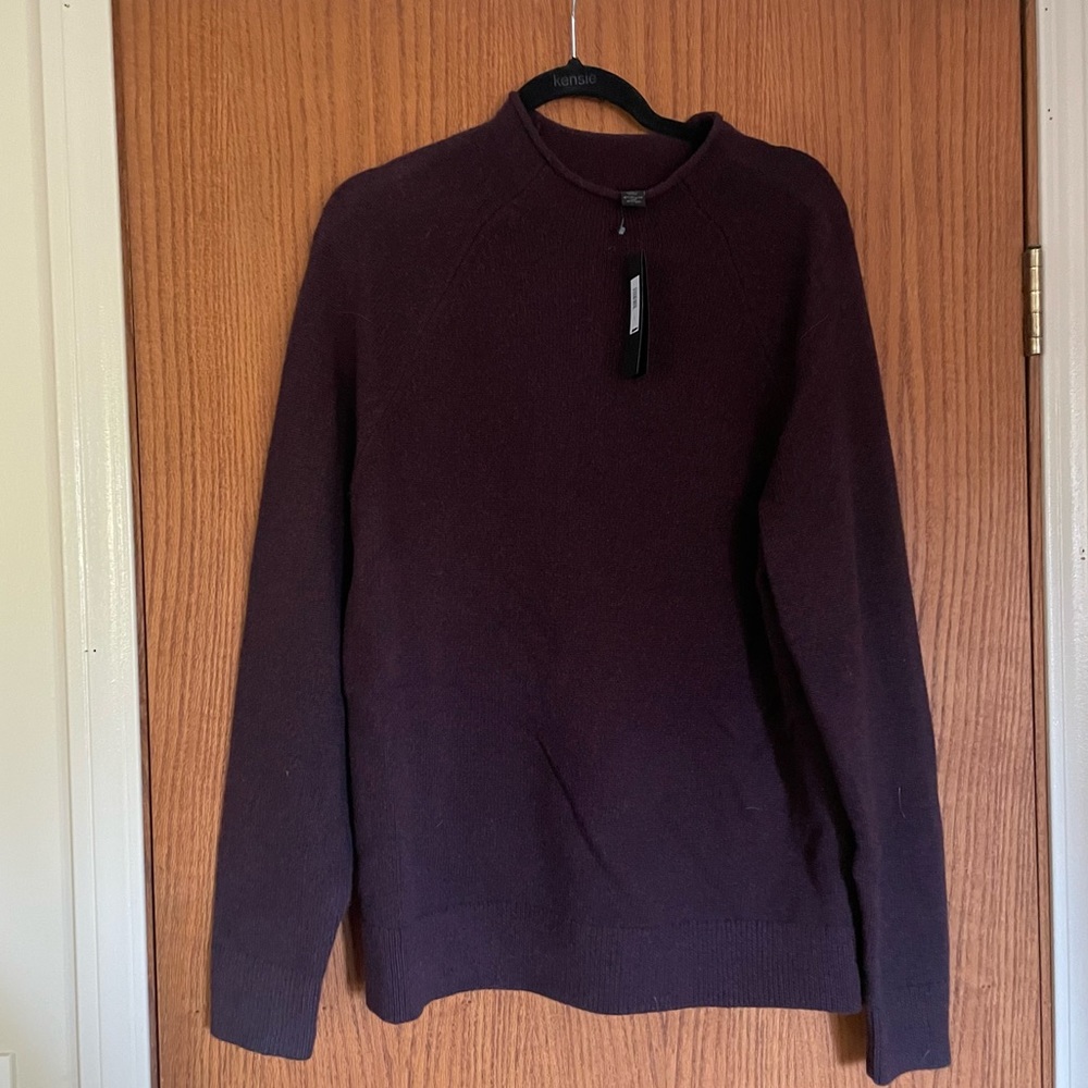 Banana Republic Mens Large Merino Wool Blend Sweater NWT